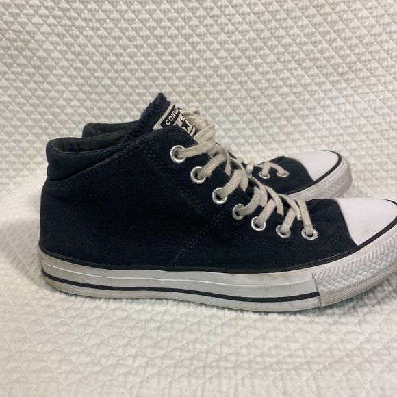 Ladies Black Converse - Picture 7 of 11